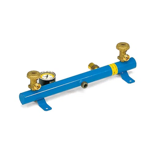 2 Ways Gas LPG Gst Tank Manifold with Two Cylinder Valves Control Unit Price List